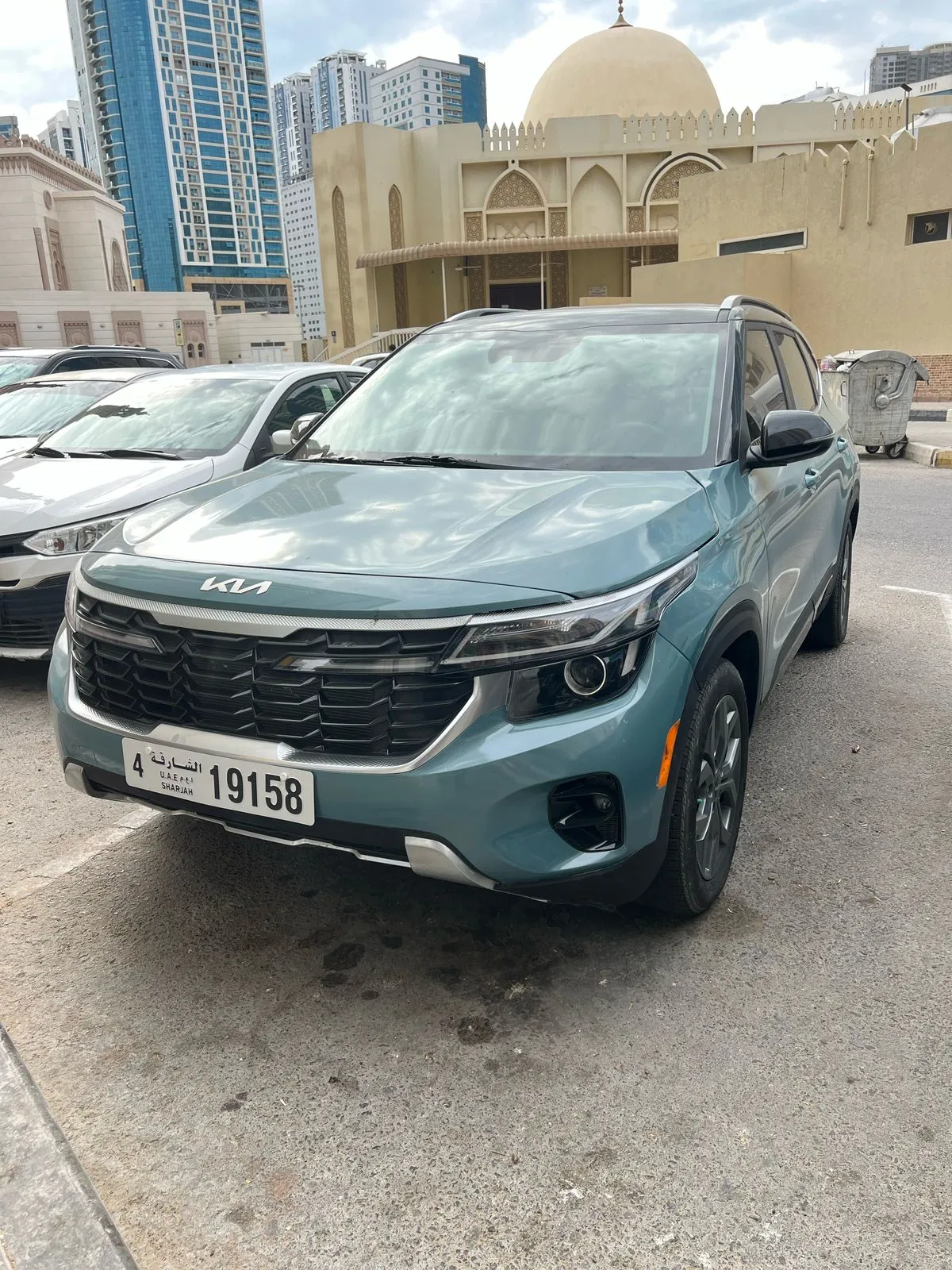 Rent Kia Seltos 2024 Compact SUV in Sharjah - Bose Sound System from 130 AED/day | Noof Rent A Car
