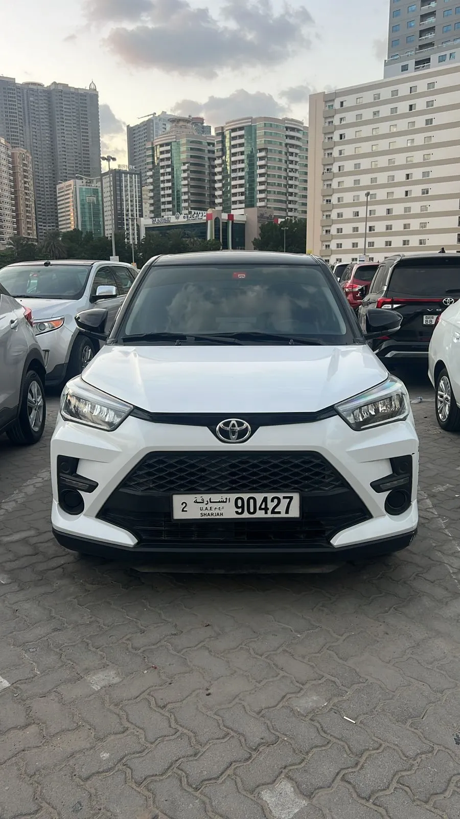 Rent Toyota Raize 2023 Turbo Crossover in Sharjah Al Majaz - from 85 AED/day | Noof Rent A Car